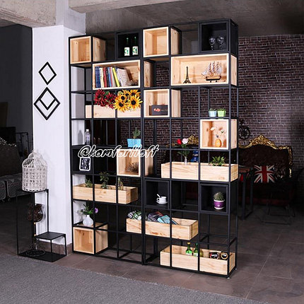 Стеллаж для разделения пространства на зоны Loft, фото 2