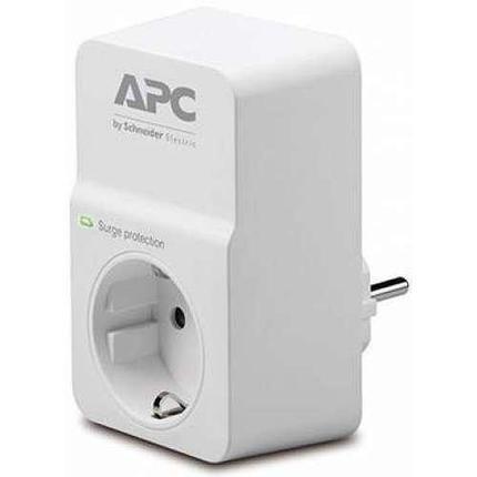 APC Сетевой фильтр PM1W-RS Essential SurgeArrest, 1 розетка, 230 В, CEE7 Schuko, белый, фото 2