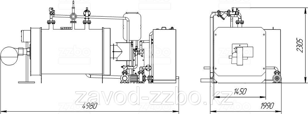 Дизельная водогрейная котельная ВК-10 (для нагрева воды) - фото 6 - id-p56159884
