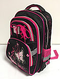 Школьный рюкзак для девочек в 1-й класс (высота 38 см, ширина 26 см, глубина 16 см), фото 3
