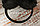 Меховые наушники с бантиком украшенный пайетками 18815-13 черные, фото 5