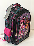 Школьный рюкзак для девочек, в 1-й класс "Monster High" (высота 38 см, ширина 26 см, глубина 17 см), фото 2