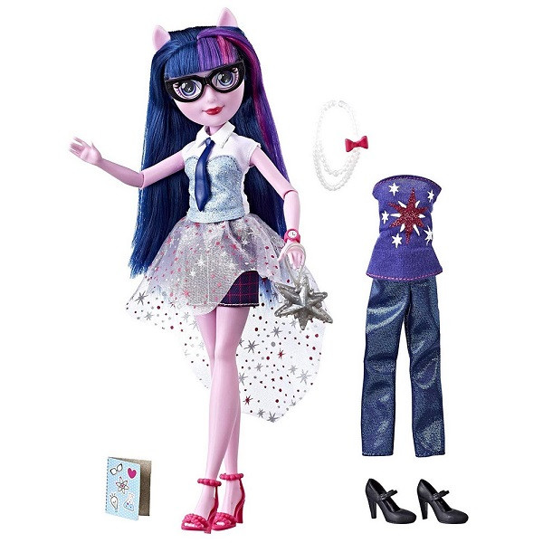 Hasbro Equestria Girls E1931/E2745 Кукла Девочки Эквестрии Уникальный наряд - Твайлайт Спаркл