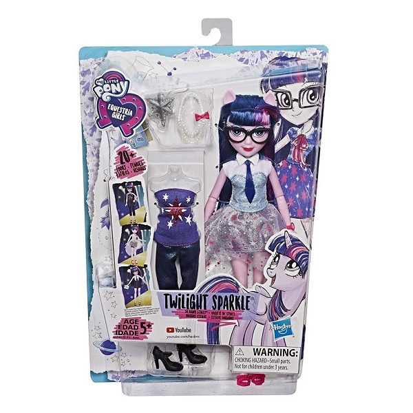Hasbro Equestria Girls E1931/E2745 Кукла Девочки Эквестрии Уникальный наряд - Твайлайт Спаркл