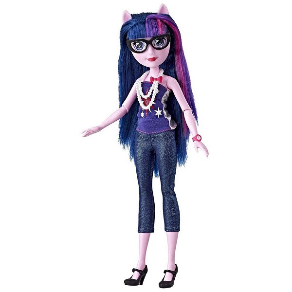 Hasbro Equestria Girls E1931/E2745 Кукла Девочки Эквестрии Уникальный наряд - Твайлайт Спаркл