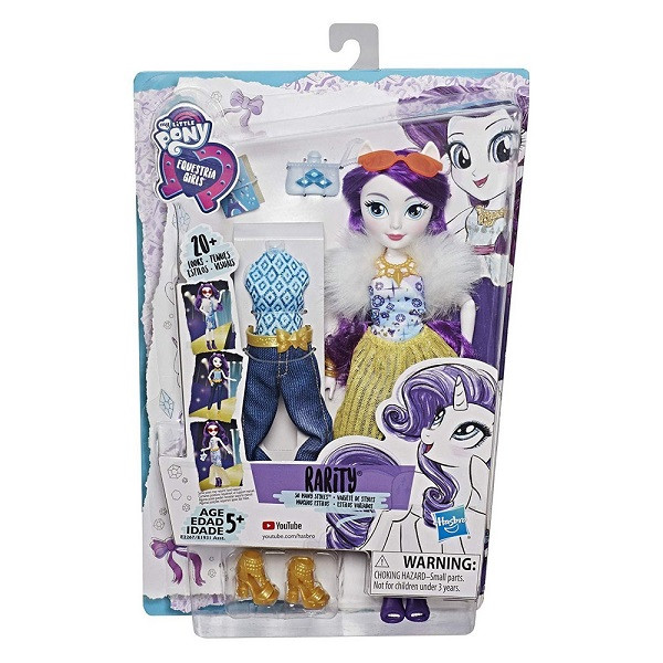 Hasbro Equestria Girls E1931/E2267 Кукла Девочки Эквестрии Уникальный наряд - Рарити