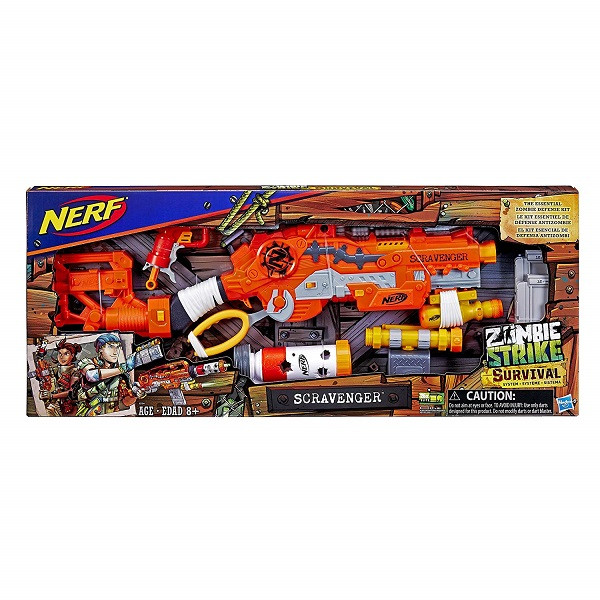 Hasbro Nerf E1754 Нерф Зомби Выживший