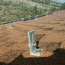 Крепление с соответствующей гидроизоляцией