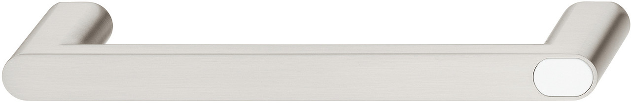 Мебельная ручка, цвет никель мат с белой вставкой 218X32MM H-L-Z-1370 - фото 1 - id-p54038324