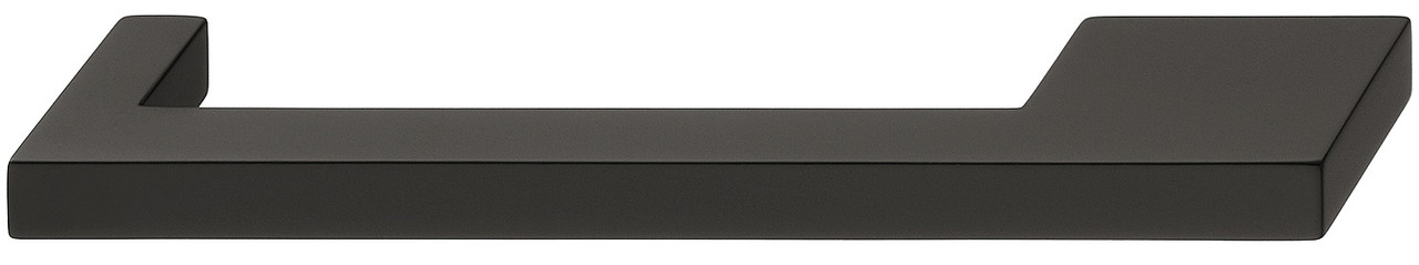 Мебельная ручка , цвет черный мат 204x32mm