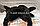 Меховые наушники с ушками зайца 18815-7 черные, фото 8