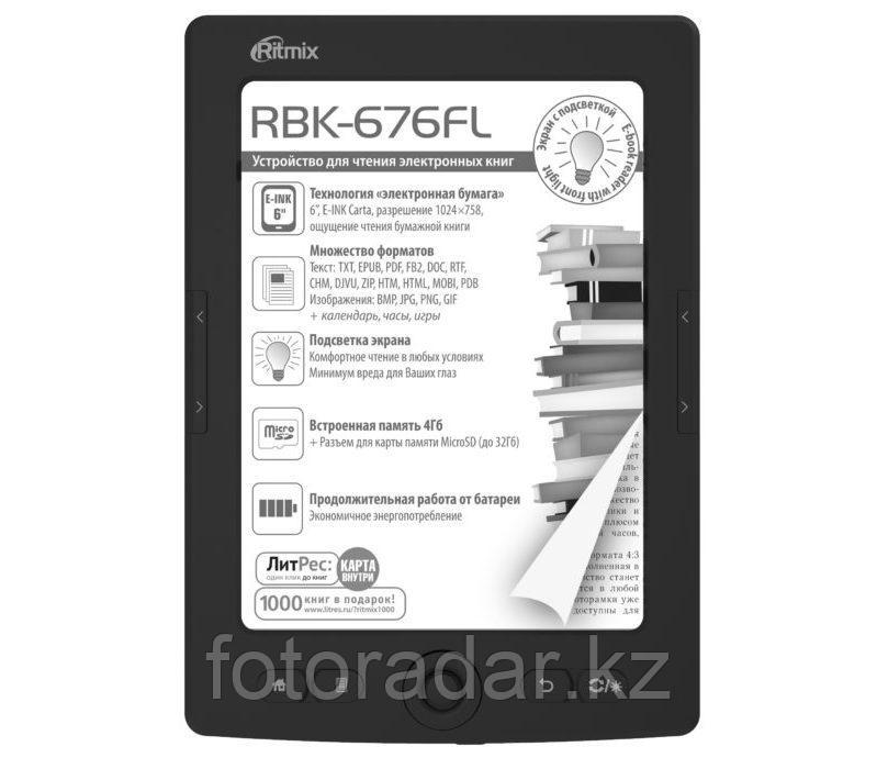 Электронная книга Ritmix RBK-676FL Black - фото 1 - id-p56181786
