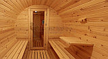 Баня-бочка 6м из алтайского кедра, фото 3