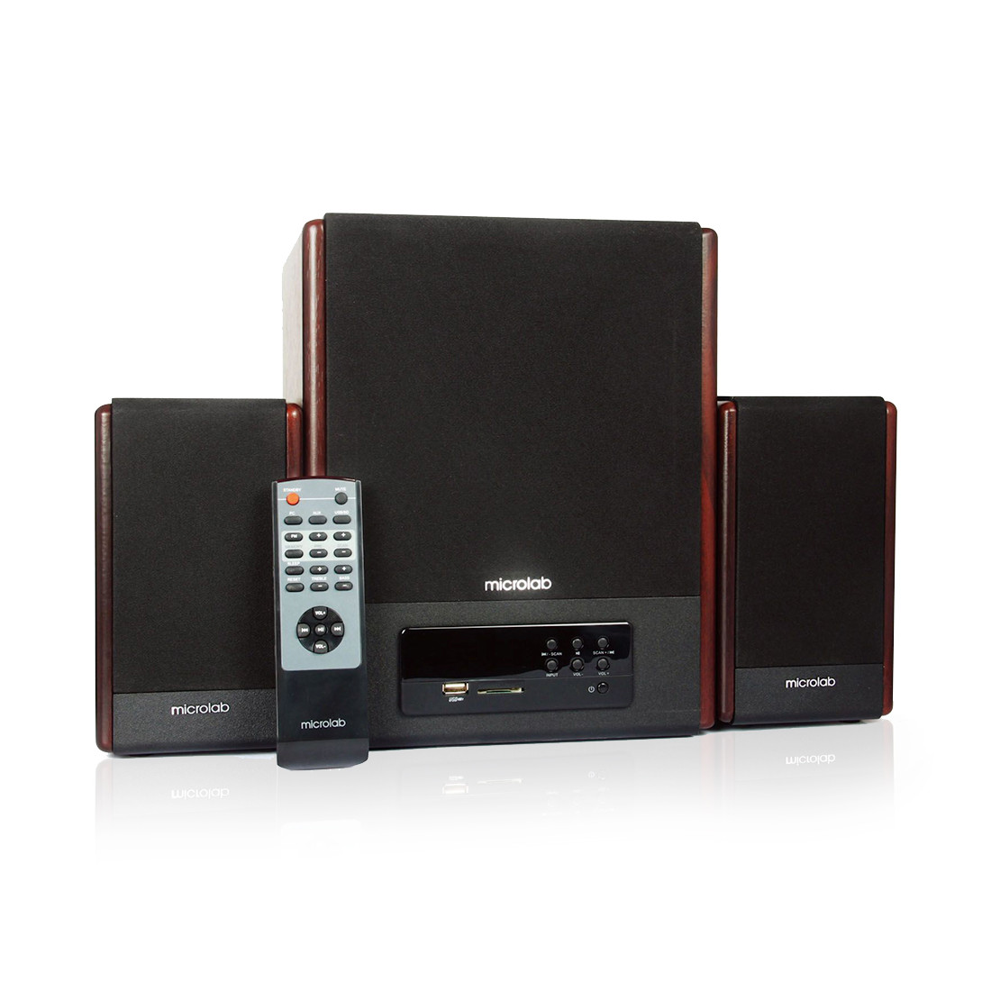 Акустическая система Microlab FC530U Тёмное дерево