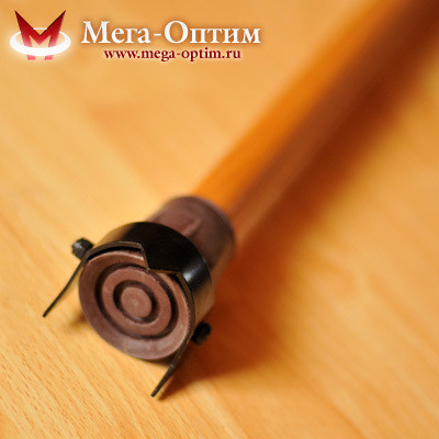 Трость деревянная с пластмассовой ручкой с УПС ИПР-А - фото 1 - id-p56165916