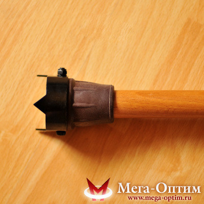 Трость деревянная с пластмассовой ручкой с УПС ИПР-А - фото 2 - id-p56165916