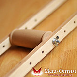 Костыли деревянные с мягкими ручками 02-КИ с УПС (Штырь), фото 2