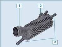 Трубка картерных газов подогреватель системы вентиляции картера ... Кадди Кедди CADDY