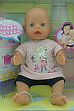 Пупс Baby Born Clapping Hands Интерактивная малышка, Ладушки-ладушки, фото 3