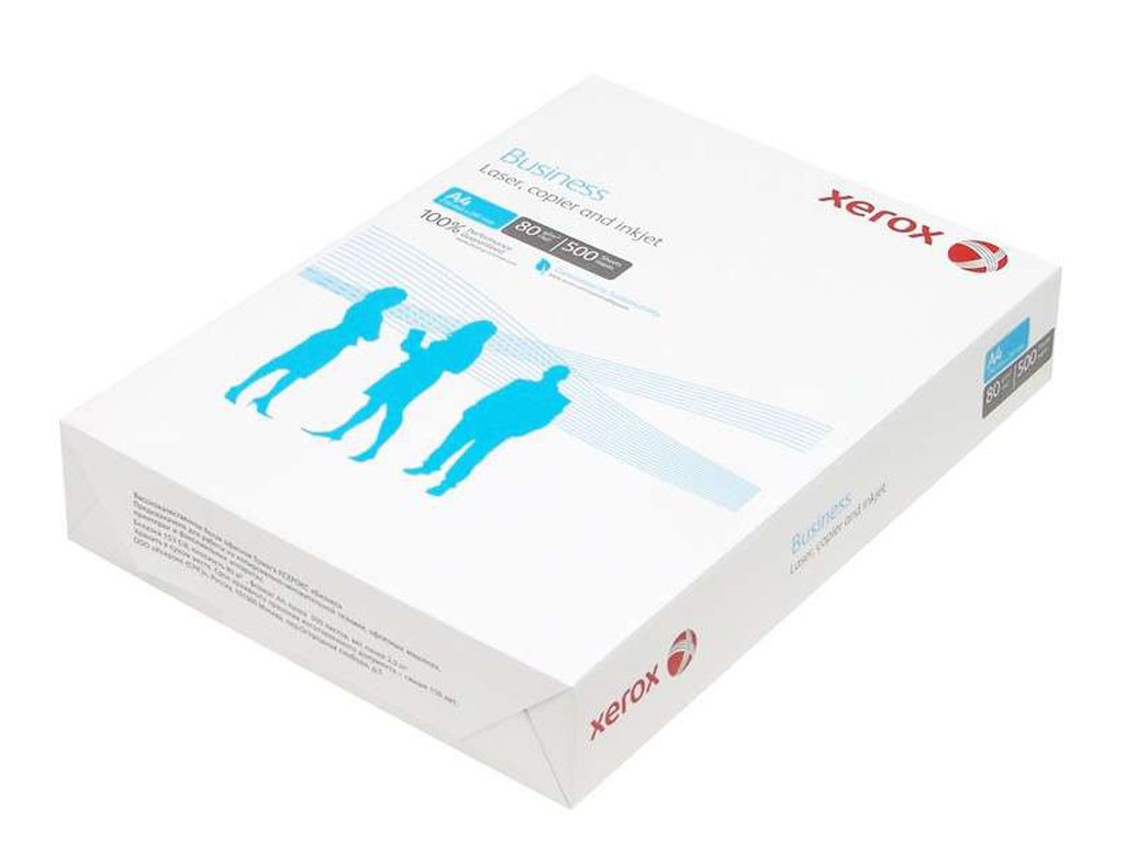 Бумага офисная XEROX Business, А4, 80г/м, 500 л