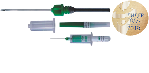 Игла двусторонняя стерильная 21G,22G,23G