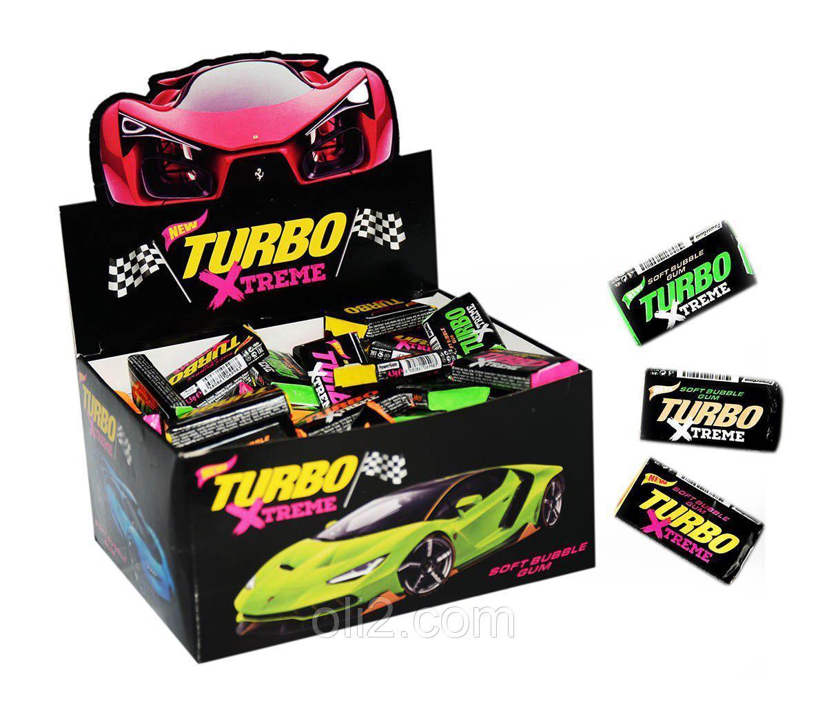 Turbo жевательная резинка 4,5 гр XTREME (100шт в упаковке)