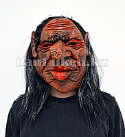 Латексная маска на хэллоуин гоблин 070