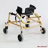 Ходунки для больных ДЦП 4-х колёсах HMP-KA 1200 (высота 500 — 600 мм), фото 2