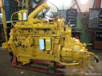 Двигатель Komatsu SA6D155E-4, Komatsu S6D155E-4, Komatsu S6D102E-1, фото 1