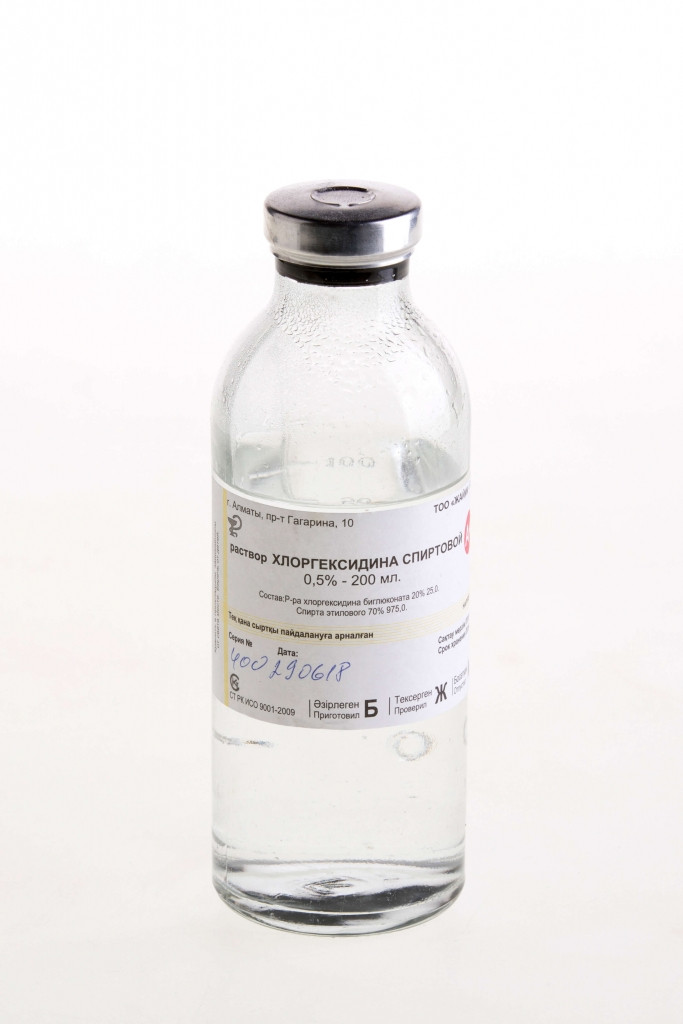 Хлоргексидин 0,05%-500,0 спиртовый