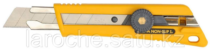 Нож OLFA с выдвижным лезвием, со специльным покрытием, фиксатор, 18мм, фото 2