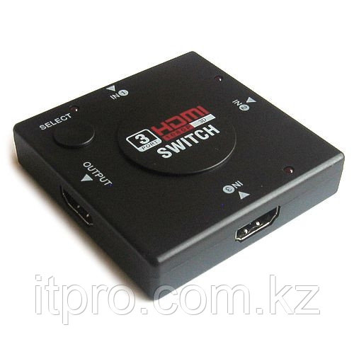 Коммутатор V-T Mini HDMI-301, 3:1 HDMI