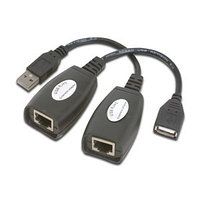 Удлинитель USB по RJ45 Measy USB-RJXT-50M