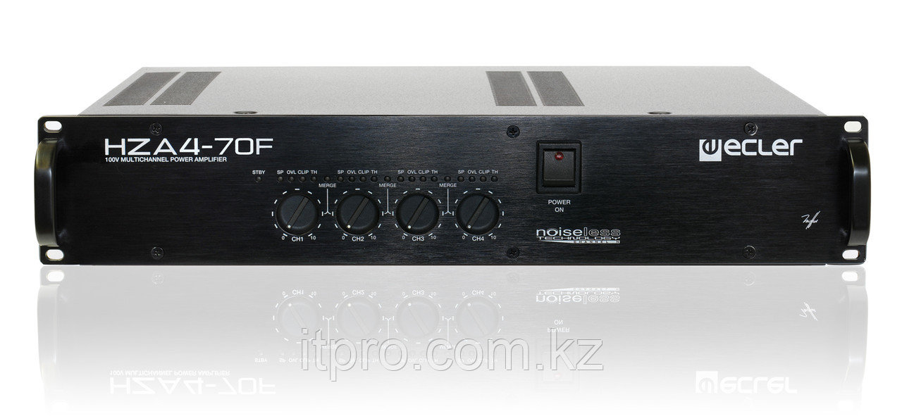 Трансляционный усилитель 4-х канальный Ecler HZA4-70F