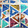 Чехол для гладильной доски DOSE 140х50 см треугольники, фото 7