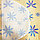 Чехол для гладильной доски DOSE 140х50 см бежевый с цветами, фото 5