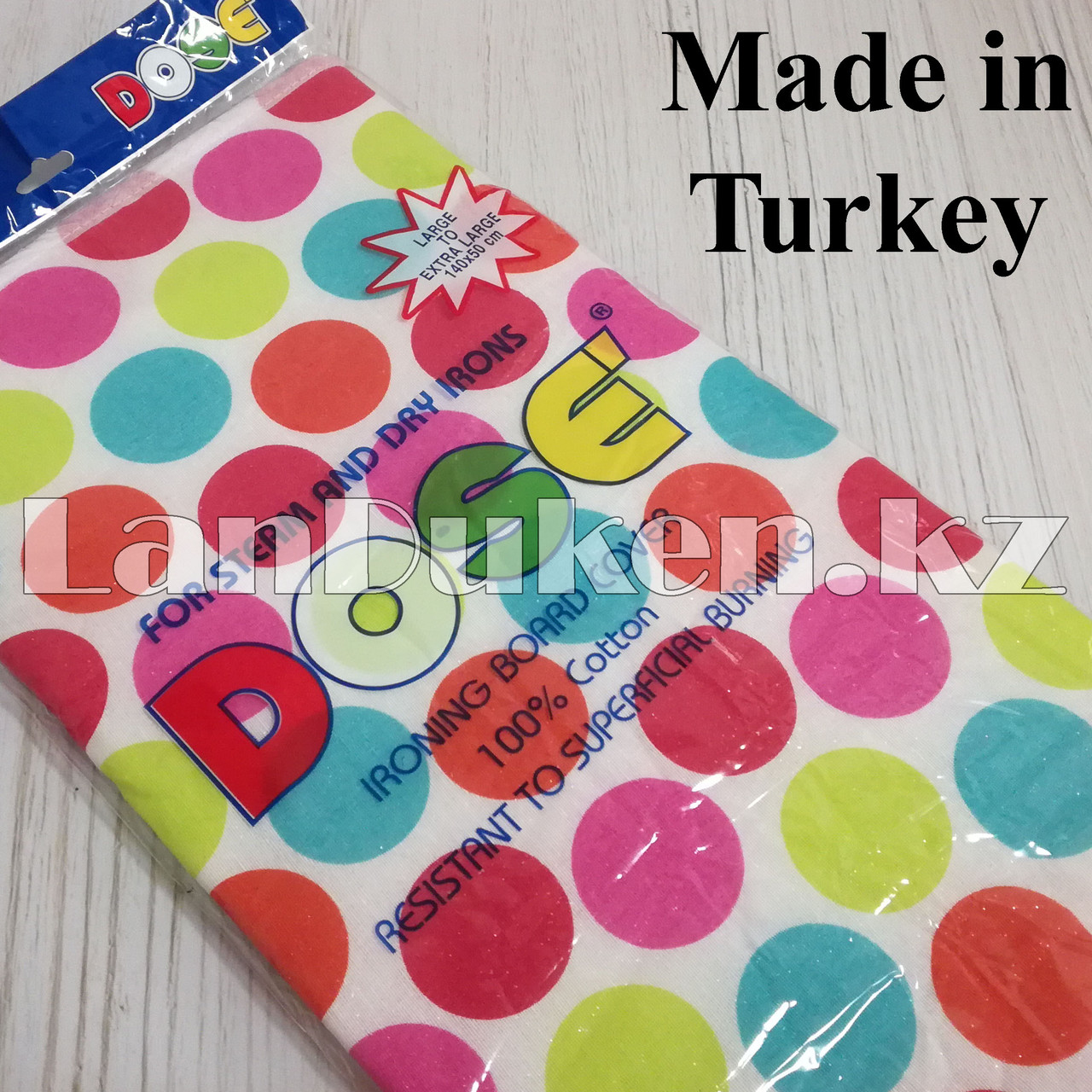 Чехол для гладильной доски DOSE 140х50 см круги