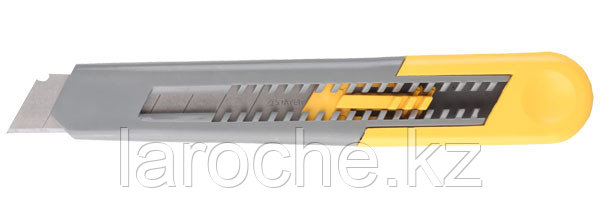 Нож STAYER "STANDARD" с сегментированным лезвием, инструментальная сталь, 18 мм
