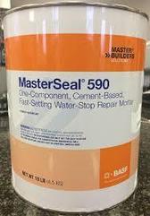 MasterSeal 590 (WATERPLUG) 5 кг ,гидроизол. ремонтный раствор  на цементной основе