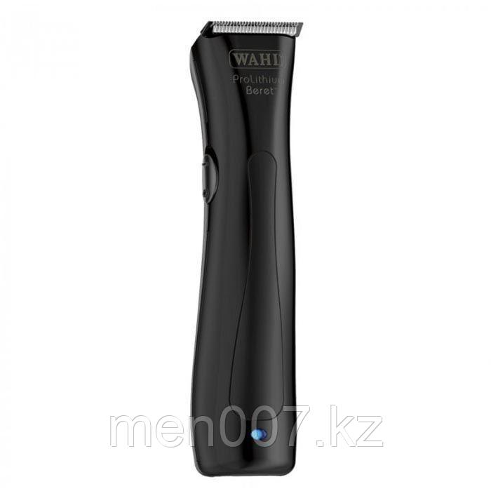 Машинка "Wahl - Beret" - окантовочная, триммер на подставке, 4 насадки (черный)