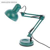 Лампа настольная 810 "Деко, зелёная" E27 40W