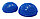 Полусфера массажно-балансировочная (набор 2 шт) синий FT-MSD-2BS, фото 5