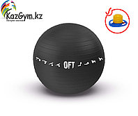 Гимнастический мяч 75 см для коммерческого использования черный (FT-GBPRO-75BK), фото 1
