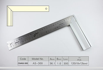Угол металлический с делениями СМAS-300