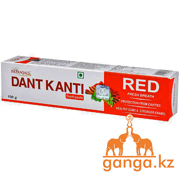 Зубная паста Ред Патанжали (Dant Kanti RED Fresh Breath PATANJALI), 100 гр.