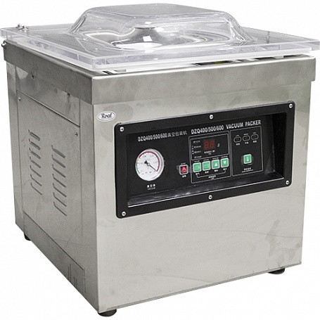 Упаковщик вакуумный DZ-400 (540x490x540 мм, 20 куб.м./час, 0,9 кВт, 220В)