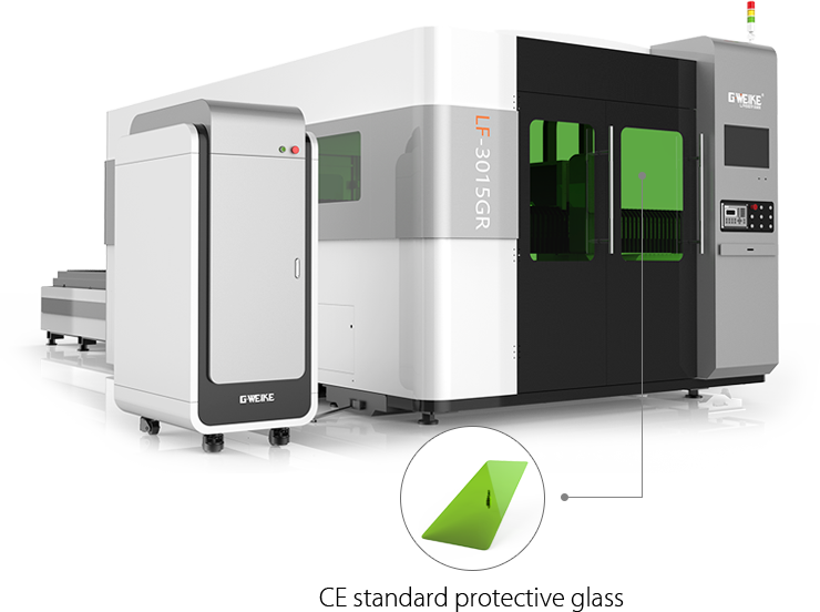 Оптоволоконный лазерный станок для резки металлических листов и труб LF3015GR