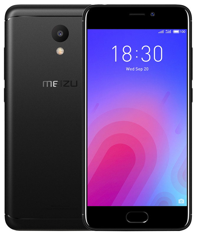 Смартфон Meizu M6 32Gb Black