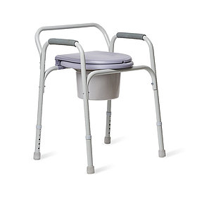 Кресло инвалидное с санитарным оснащением "АРМЕД" ФС810 (производство РФ)