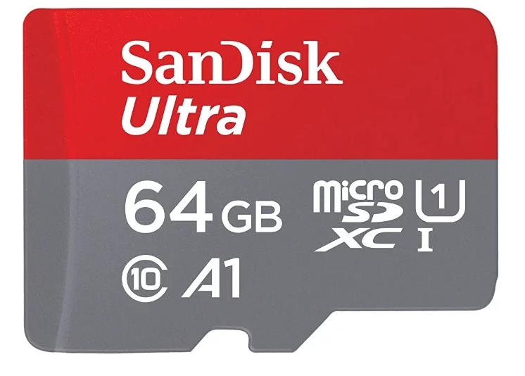 Карта памяти SANDISK ULTRA microSDHC 64GB + SD Adapter - фото 1 - id-p56376612